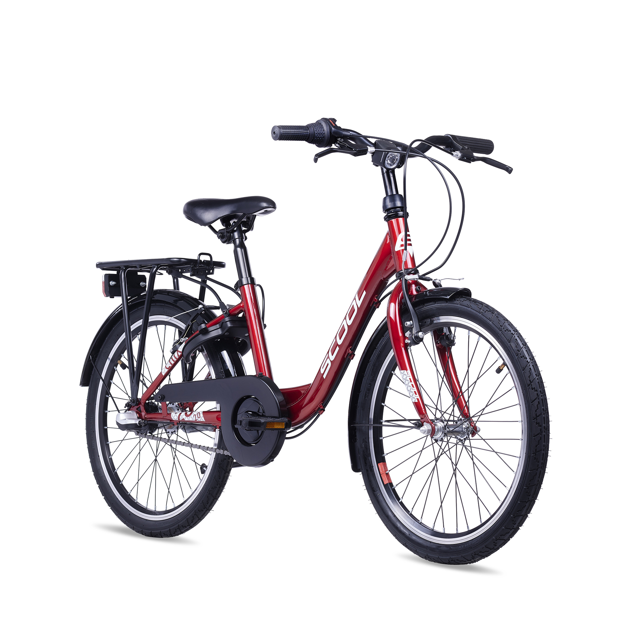 S'COOL chiX 20-N3 Kinderfahrräder (rot) 2